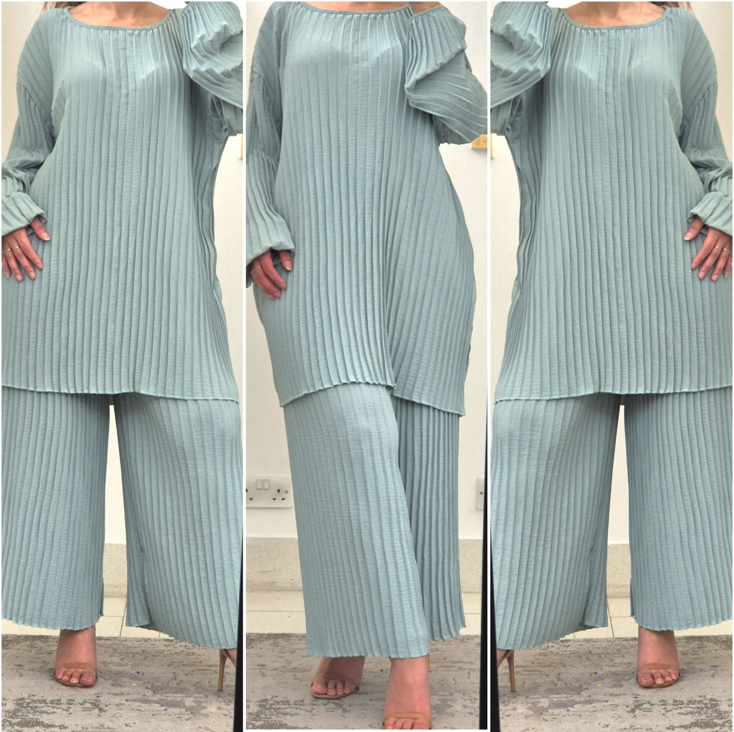 Pleated Co-ord Plus