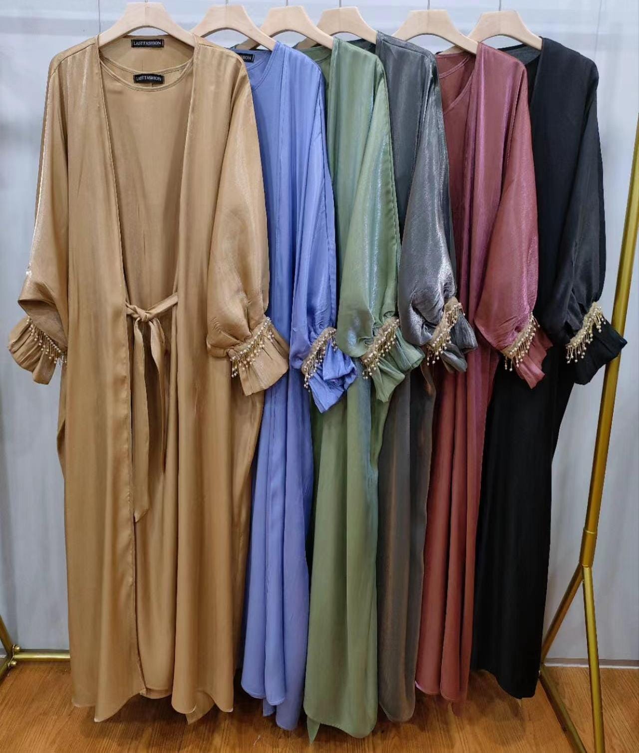 Organza 2-Piece Abaya Set